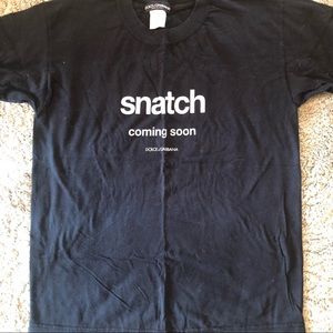 RARE Dolce & Gabbana Snatch movie promo t shirt
